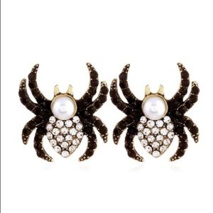 Spider Stud Earrings
